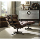Acme Furniture Gandy Swivel Leather Accent Chair 59530 IMAGE 2