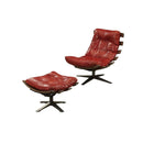 Acme Furniture Gandy Swivel Leather Accent Chair 59531 IMAGE 2