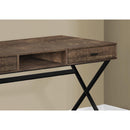 Monarch Computer Desk - Brown Reclaimed Wood/Black I 7447 IMAGE 3
