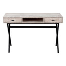 Monarch Computer Desk - Taupe Reclaimed Wood/Black I 7449 IMAGE 2