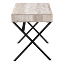 Monarch Computer Desk - Taupe Reclaimed Wood/Black I 7449 IMAGE 4