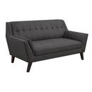 Emerald Home Furnishings Binetti Stationary Fabric Loveseat U3216-01-03 IMAGE 1