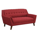 Emerald Home Furnishings Binetti Stationary Fabric Loveseat U3216-01-02 IMAGE 1