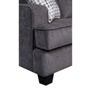 Emerald Home Furnishings Carter Stationary Fabric Sofa U3477-00-13 IMAGE 4