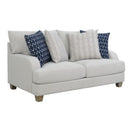 Emerald Home Furnishings Laney Stationary Fabric Loveseat U4389-01-03A IMAGE 1