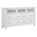 Coaster Furniture Barzini 205893 7-Drawer Dresser - White IMAGE 1