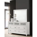Coaster Furniture Barzini 205893 7-Drawer Dresser - White IMAGE 8