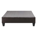Elements International Abby UBB101TBBO Twin Platform Bed - Brown IMAGE 2