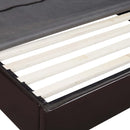 Elements International Abby UBB101TBBO Twin Platform Bed - Brown IMAGE 4