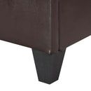 Elements International Abby UBB101TBBO Twin Platform Bed - Brown IMAGE 6