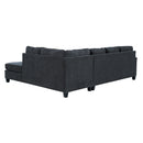 Signature Design by Ashley Abinger 83905S4 2 pc Sleeper Sectional with Chaise IMAGE 2