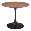 Zuo Opus 101567 Dining Table - Brown & Black IMAGE 2