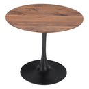 Zuo Opus 101567 Dining Table - Brown & Black IMAGE 4