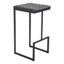 Zuo Element 101458 Barstool - Grey IMAGE 1
