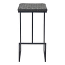 Zuo Element 101458 Barstool - Grey IMAGE 3