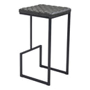Zuo Element 101458 Barstool - Grey IMAGE 5