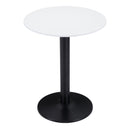 Zuo Alto 101569 Bistro Table - White & Black IMAGE 3