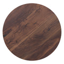 Zuo Alto 101740 Bistro Table - Brown & Black IMAGE 5