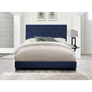 Acme Furniture Ishiko III 21637EK Eastern King Bed - Dark Blue IMAGE 1