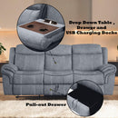 Acme Furniture Zubaida 55025 Motion Sofa & Console with USB IMAGE 8