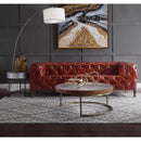 Acme Furniture Orsin 55070 Sofa - Merlot IMAGE 2