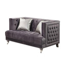 Acme Furniture Hegio 55266 Loveseat with 2 Pillows IMAGE 2