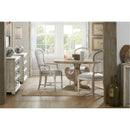 Hooker Furniture 5750-75411-LTWD Boheme Gaston Metal Back Side Chair IMAGE 5