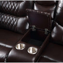 Acme Furniture Braylon 55416 Motion Loveseat - Brown IMAGE 6