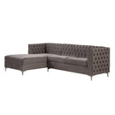Acme Furniture Sullivan 55495 Sectional Sofa - Grey IMAGE 2