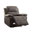 Acme Furniture Bina 59525 Recliner - Charcoal IMAGE 1