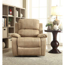 Acme Furniture Bina 59526 Recliner - Light Brown IMAGE 5