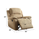 Acme Furniture Bina 59526 Motion Recliner IMAGE 7