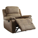 Acme Furniture Bina 59527 Recliner - Taupe IMAGE 1