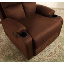 Acme Furniture Rosia 59553 Recliner - Chocolate IMAGE 5