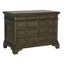 Coaster Furniture Hartshill 881284 5-Drawer Home Office File Cabinet - Burnished Oak IMAGE 1