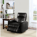 Acme Furniture Blane 59686 Power Motion Recliner - Black IMAGE 2