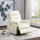 Acme Furniture Ava 59692 Power Motion Recliner - Beige IMAGE 1