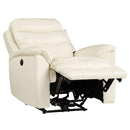 Acme Furniture Ava 59692 Power Motion Recliner - Beige IMAGE 7