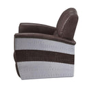 Acme Furniture Kalona 59717 Accent Chair - Distress Chocolate IMAGE 3