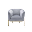 Acme Furniture Carlson 59790 Accent Chair - Grey IMAGE 2