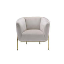 Acme Furniture Carlson 59792 Accent Chair - Beige IMAGE 3