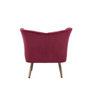 Acme Furniture Reese 59795 Accent Chair - Burgundy IMAGE 4