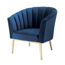 Acme Furniture Colla 59815 Accent Chair - Blue IMAGE 2