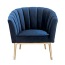 Acme Furniture Colla 59815 Accent Chair - Blue IMAGE 3