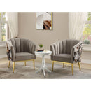 Acme Furniture Colla 59816 Accent Chair - Grey IMAGE 5