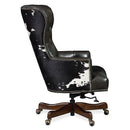 Hooker Furniture EC448-097 Katherine Executive Swivel Tilt Chair with Black & White HOH IMAGE 2