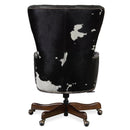 Hooker Furniture EC448-097 Katherine Executive Swivel Tilt Chair with Black & White HOH IMAGE 3