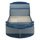 Acme Furniture Neptune II 30620T Twin Bed - Gray & Navy IMAGE 3