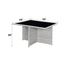 Acme Furniture Paitalyi 45075 9PC Bistro Set IMAGE 2