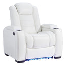 Signature Design by Ashley Party Time 3700413 Power Recliner with Adjustable Headrest IMAGE 2